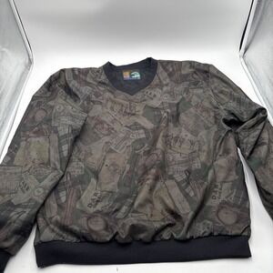 Forrester's Performance Outerwear Golf‎ Sweater Mens Size Large Windbreaker